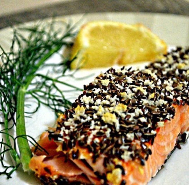 Flaxseed can be added to crumbs, coatings and rubs for grilled and fried chicken breasts and fish pieces