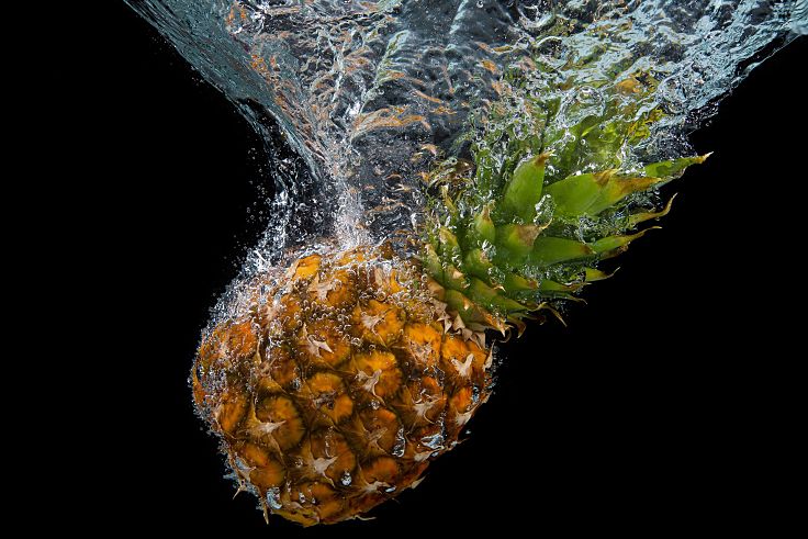Grab a fresh pineapple in season and enjoy its delights. Fresh pineapple is very healthy and versatile