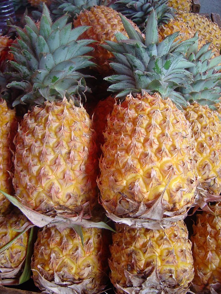 Fresh ripe pineapple is a delight to use in many ways for a range of savory meals and dessert dishes