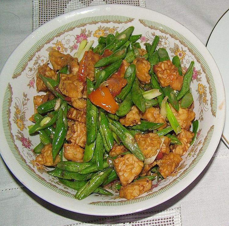 Tempeh is delicious in stir fries and soups